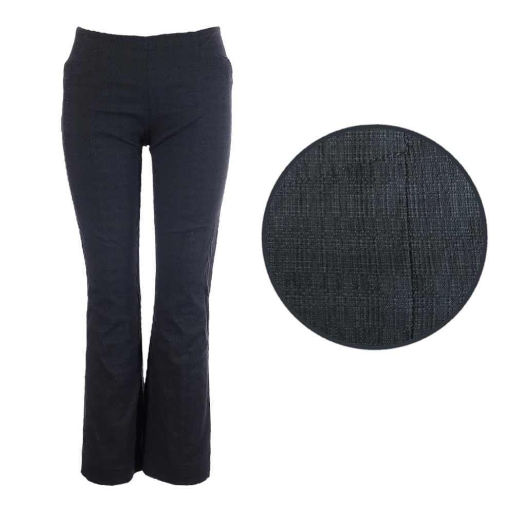 Corey Lynn Calter Anthropologie Gray Textured Chino Classic Ankle Pants Size 14